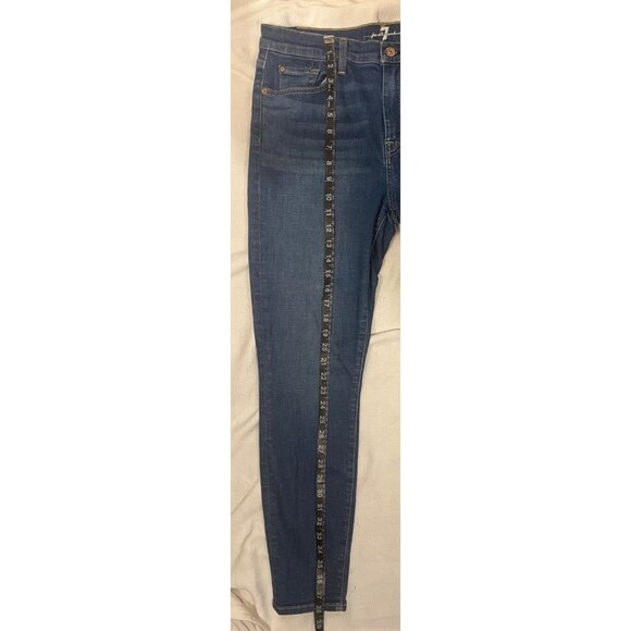 7 For All Mankind Gwenevere High‑Waisted Ankle Jeans Women’s Size 31 - Picture 5 of 5